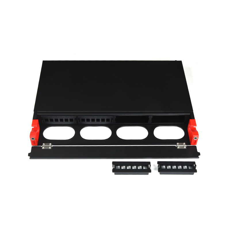 SMT-2207-24P-1U SC وLC لوحة تصحيح الألياف الضوئية المثبتة على الحامل