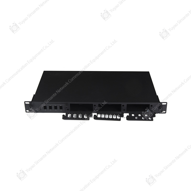 SMT-2209-24P-1U صندوق طرفي من النوع المنزلق على حامل من الألياف الضوئية