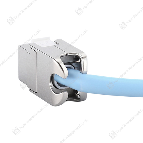 SMT-1079T8C6A-FTP FTP شاشة منخفضة المستوى 45 درجة مقبس دخول الكابل