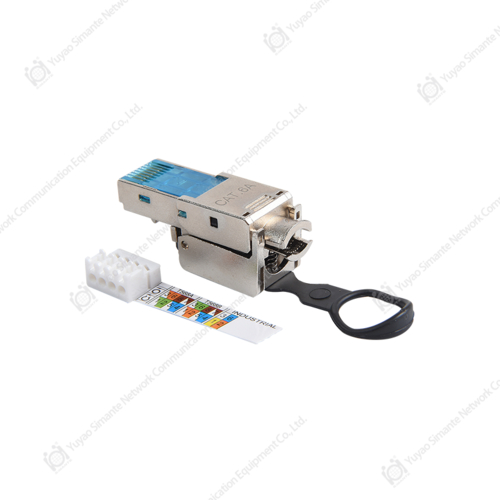 SMT-3012T8C6A-FTP CAT6A موصل ذكر محمي بدون أدوات SMT-3012T8C6A-FTP CAT6A موصل ذكر محمي بدون أدوات