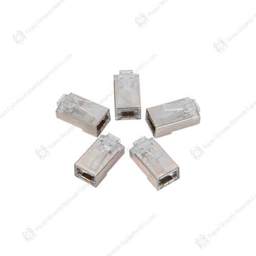 موصل ذكر محمي SMT-5004M8C5E-FTP 8P8C CAT5E موصل ذكر محمي SMT-5004M8C5E-FTP 8P8C CAT5E