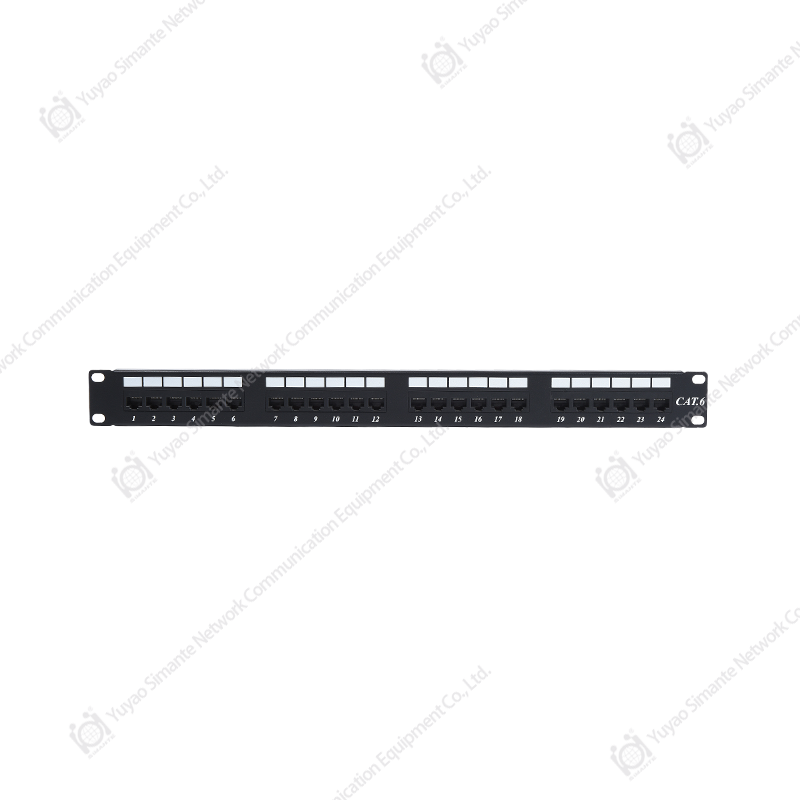 SMT-2022D24C6،CAT6  UTP بدرجة 180 مع منفذ 1U24