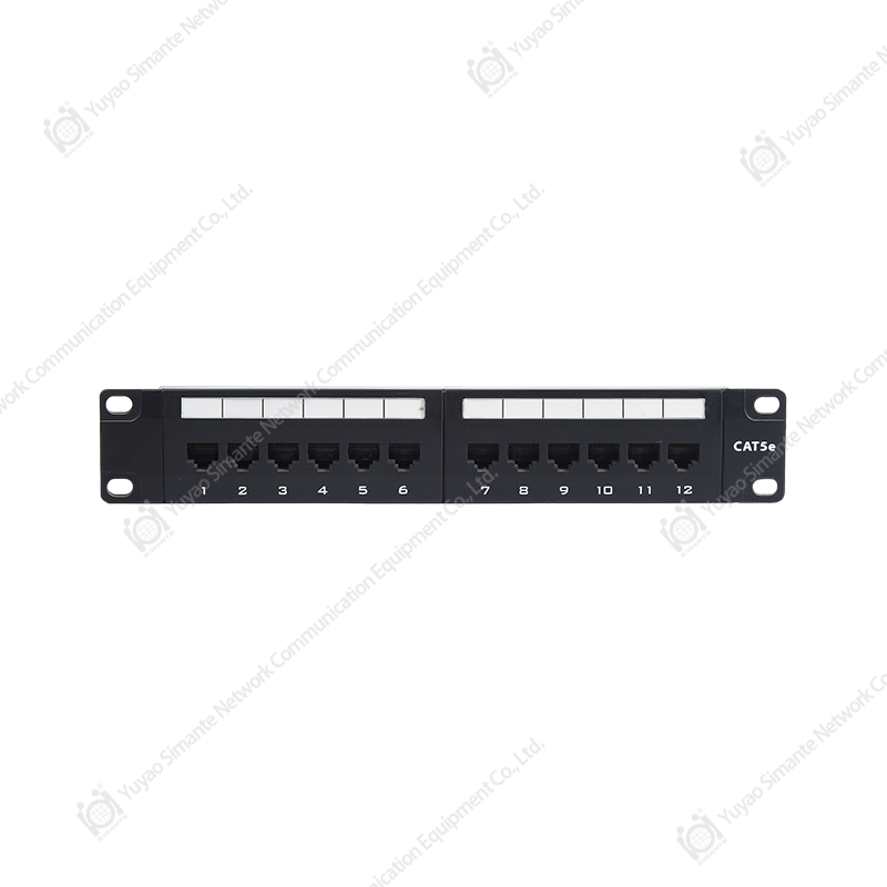 SMT-2032D12C5E، لوحة التصحيح CAT5E UTP بدرجة 180 مع منفذ 1U12