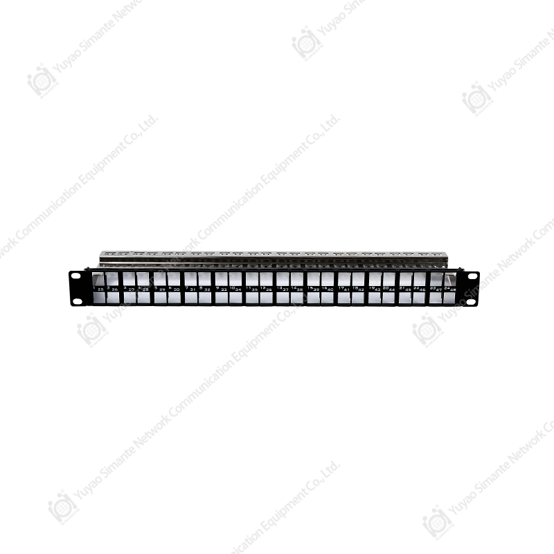 SMT-2035-48P-FTP، لوحة التصحيح الفارغة المحمية مع منفذ 1U48