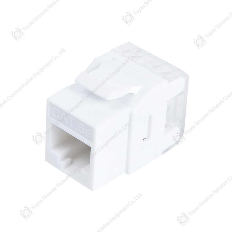 SMT-1020D8C5E (WG)، وحدة الشبكة CAT5E بدرجة 180، 110 & Krone IDC