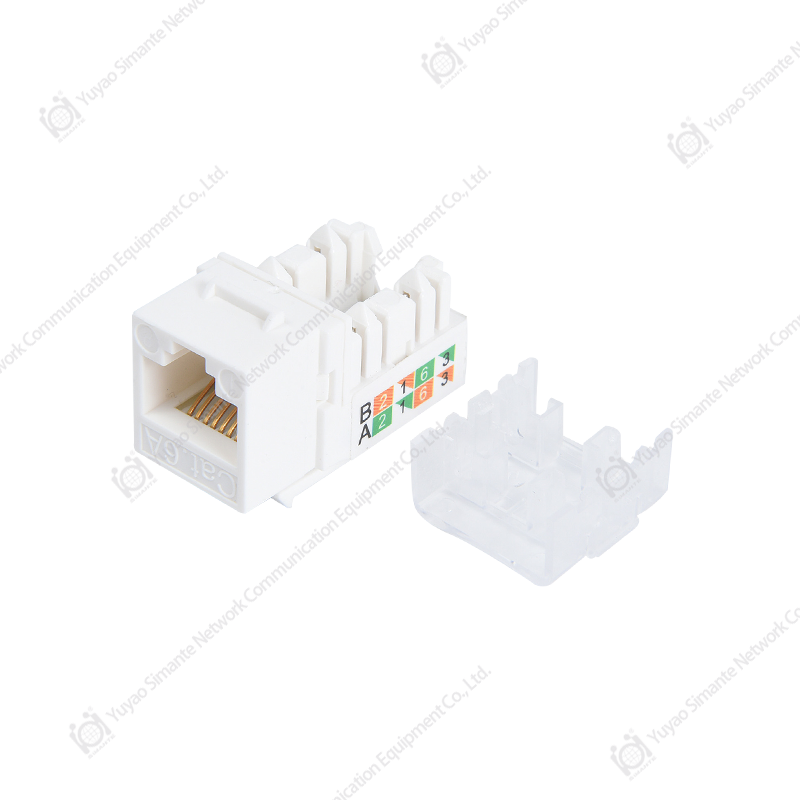 SMT-1014H8C6A (WG)، وحدة الشبكة CAT6A بدرجة 90 110 IDC