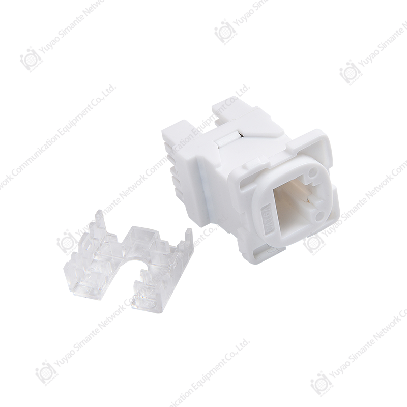 SMT-1021D8C6A-AU، وحدة الشبكة CAT6A بدرجة 180، 110 & Krone IDC