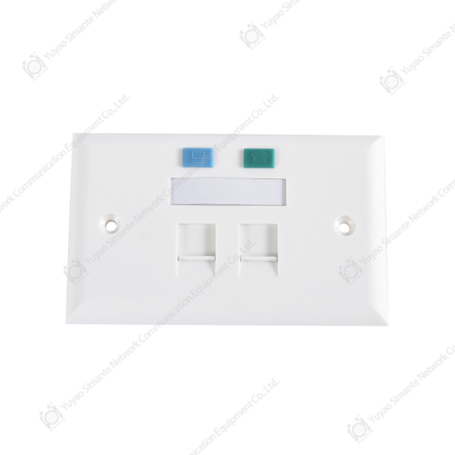 SMT-4324-120-2P، غطاء أمريكي بمنفذين مع مصراع SMT-4324-120-2P، غطاء أمريكي بمنفذين مع مصراع